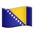 drapeau Bosnie-Herzégovine