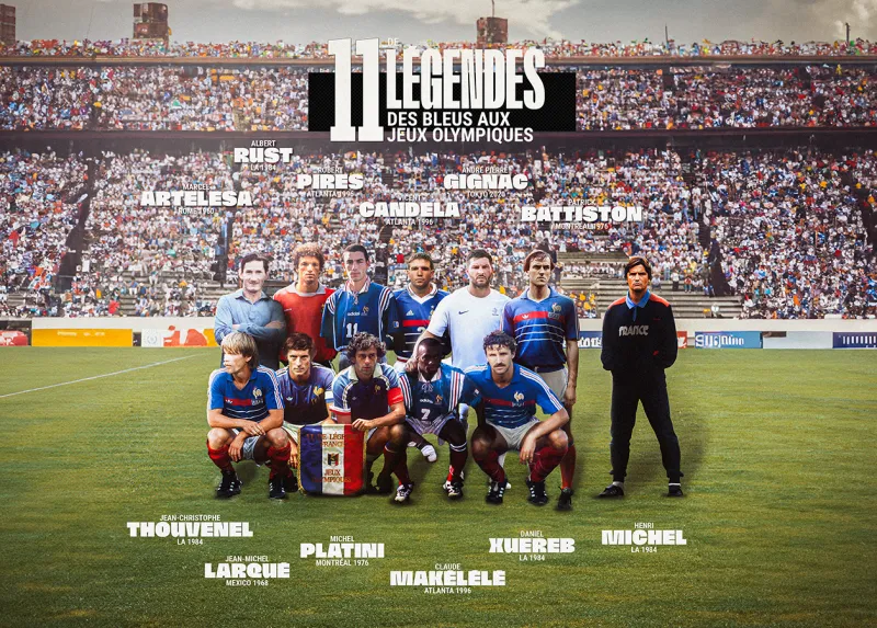 Le 11 type des Bleus aux Jeux Olympiques