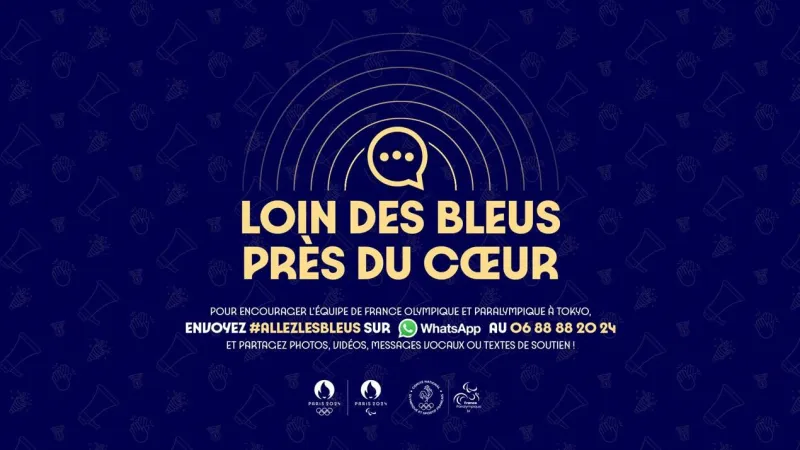 Loin des Bleus, près du cœur !