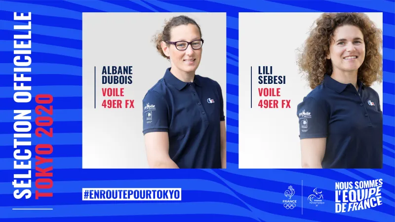 Voile : Lili Sebesi et Albane Dubois sélectionnées pour Tokyo 2020