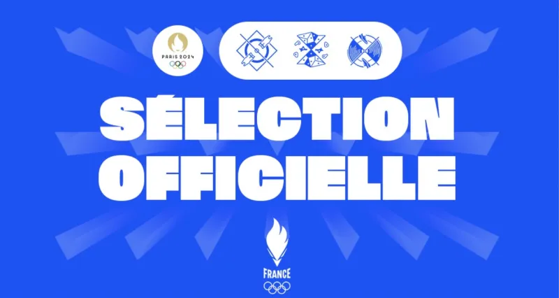Paris 2024 : 3 nouveaux athlètes sélectionnés pour les Jeux Olympiques