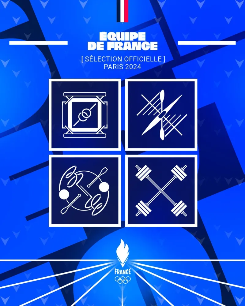 Paris 2024 : 8 nouveaux athlètes sélectionnés pour les Jeux Olympiques