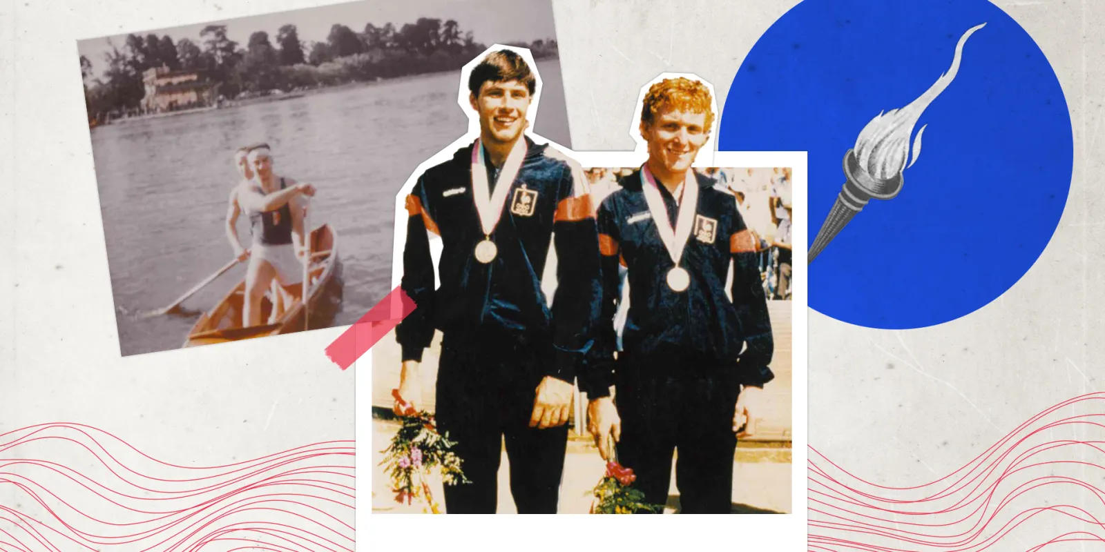 Didier Hoyer et Eric Renaud - Jeux Olympiques de Los Angeles en 1984