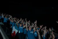 Retour sur la tribune Allez Les Bleus au badminton !