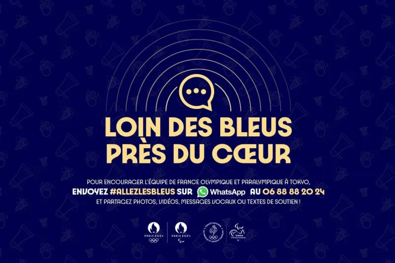 Loin des Bleus, près du cœur !